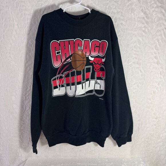 Team Rated Other - Chicago Bulls Vintage Sweatshirt Youth Large 14/16 Y2K Basketball